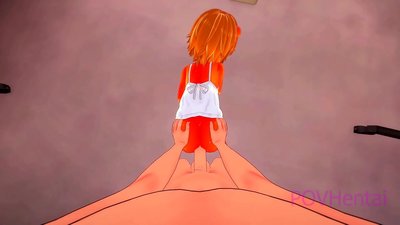 એલિમેન્ટલ ફ્લેમ મોન્સ્ટર ગર્લ